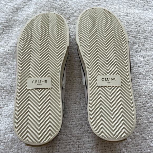 Celine Mens Music Printed Canvas Sneaker. Size 43 - Picture 3 of 7